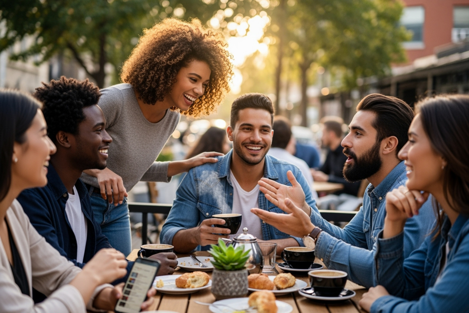 diverse group socializing - fintechzoom.com lifestyle
