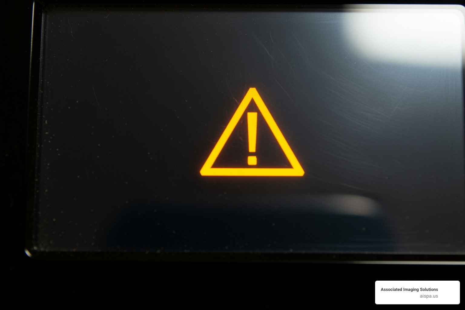 fax error report on a printer's screen - faxing from printer