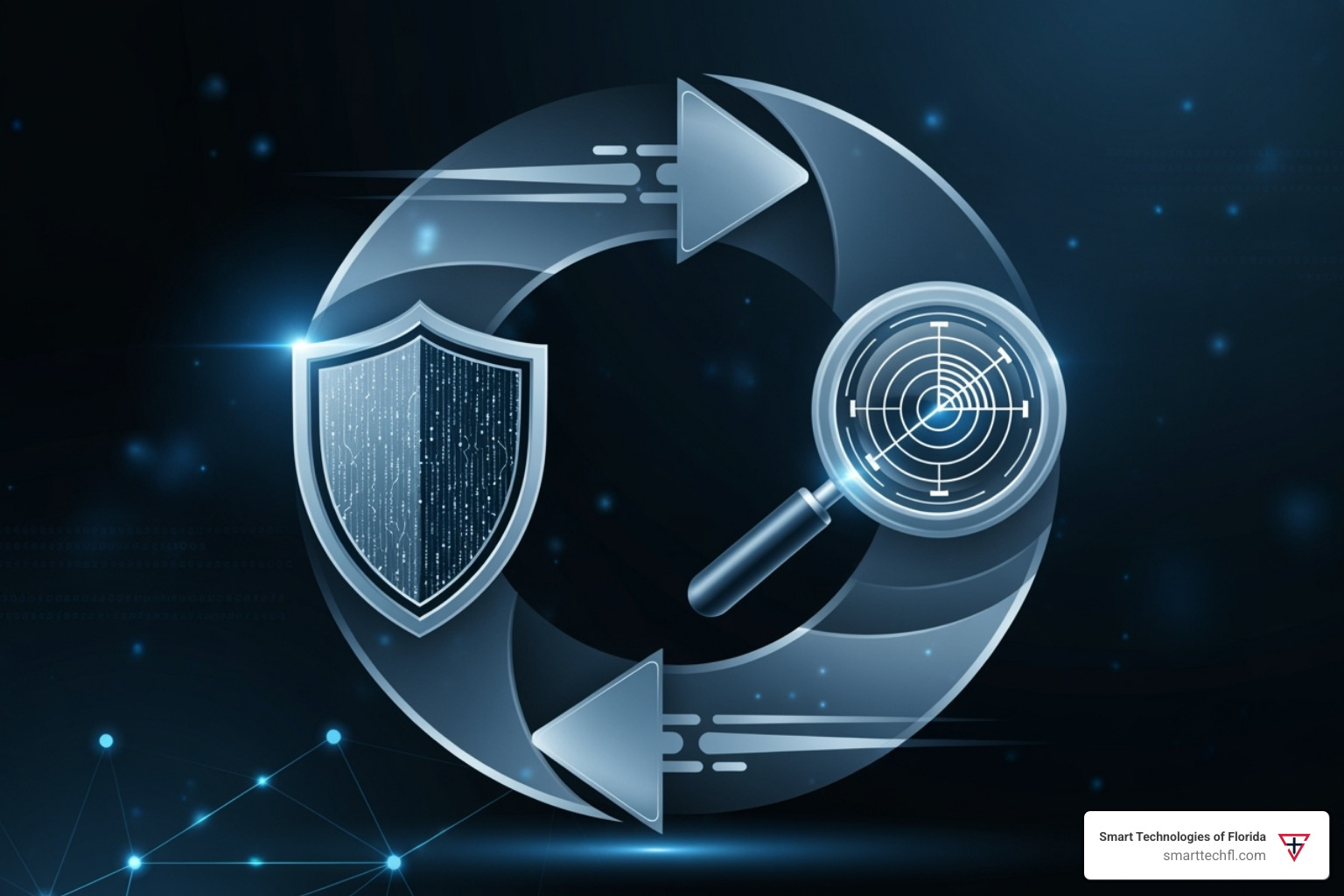 Protection, Detection, and Response Cycle - network security solutions