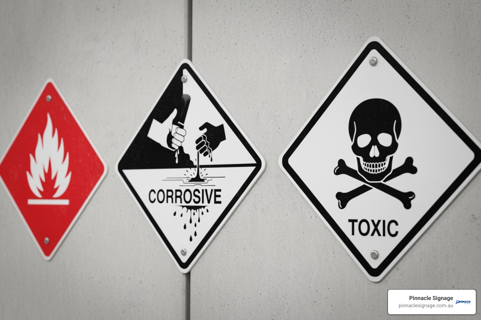 Custom-designed safety sign featuring a company logo - How to order Custom-designed safety sign featuring a company logo - How to order