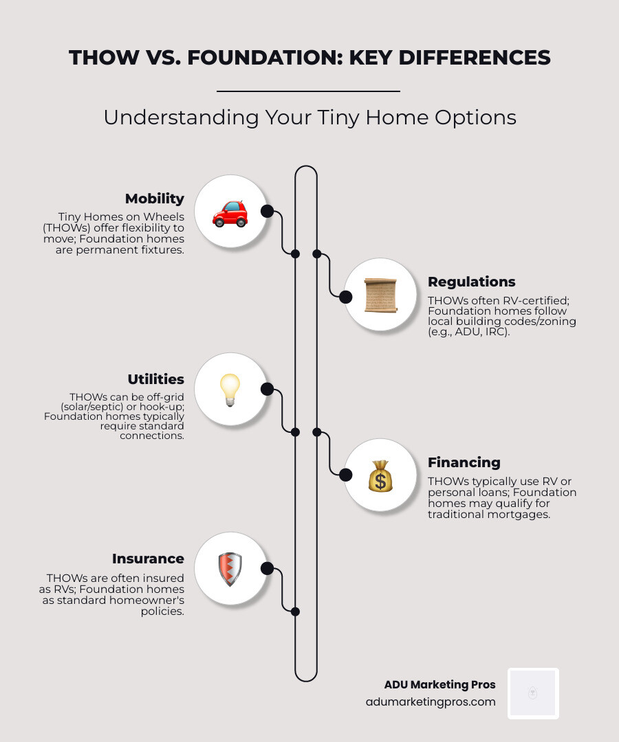 table comparing benefits and drawbacks of tiny home living - tiny houses for sale near me infographic infographic-line-5-steps-neat_beige