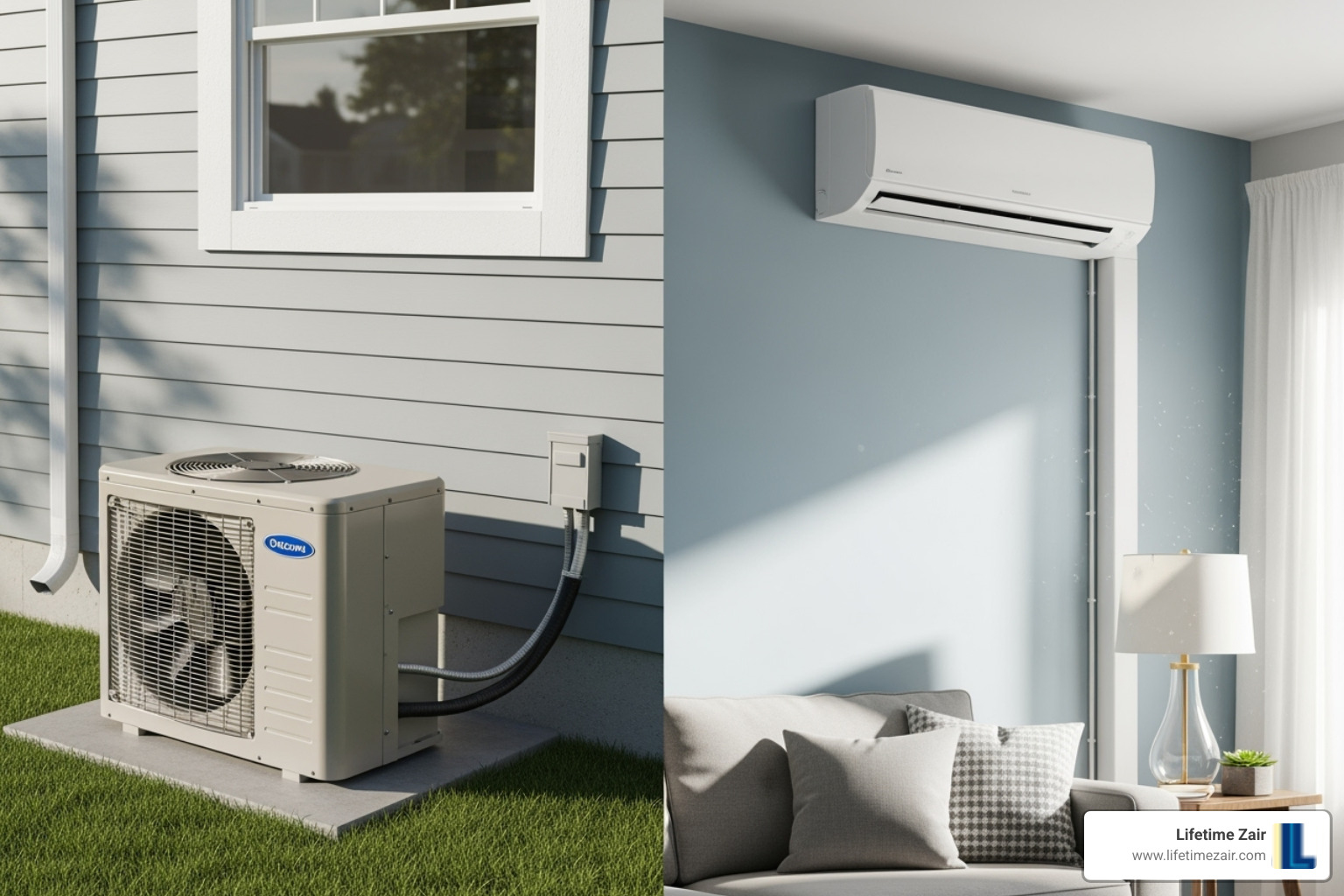 Different types of AC units (central, ductless mini-split) - how much to replace ac unit