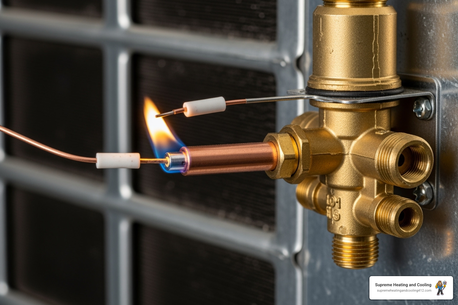 furnace pilot light assembly - furnace blowing cold air