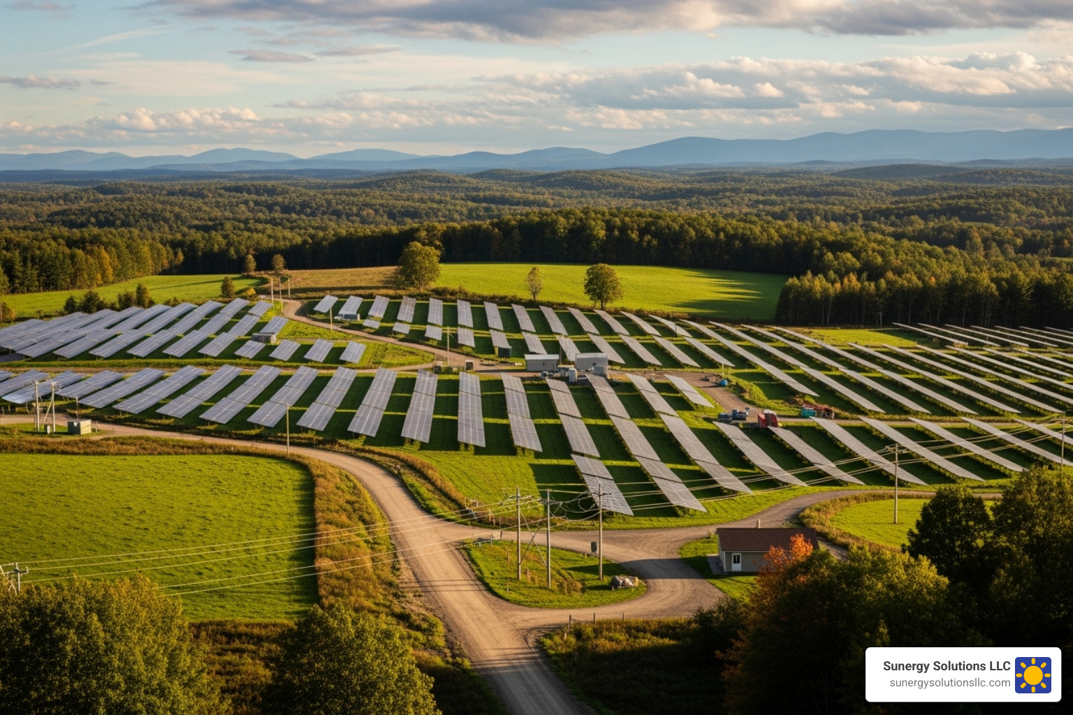 Community solar farm in Vermont - Green energy Vermont Community solar farm in Vermont - Green energy Vermont