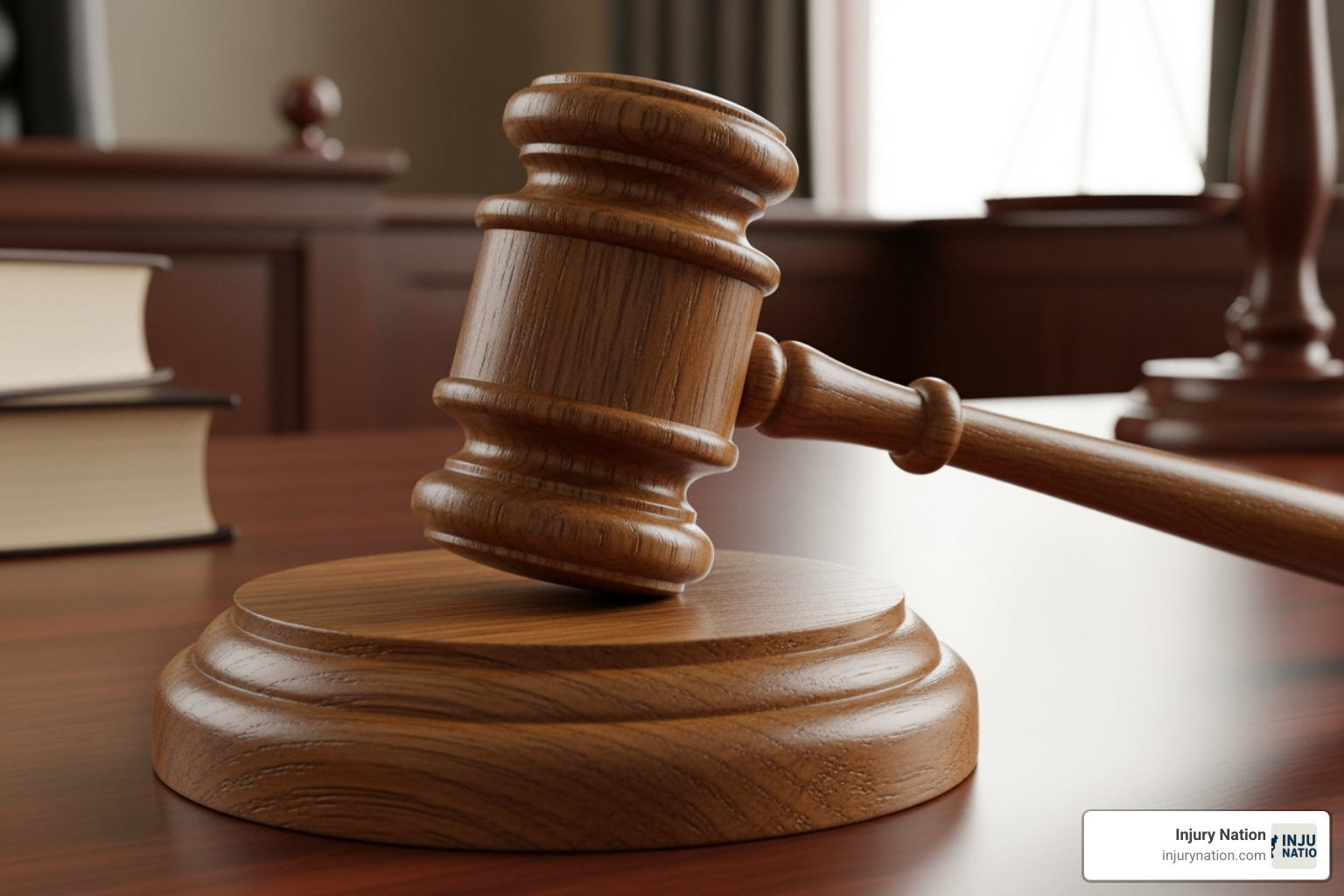 courtroom gavel - vehicle injury attorney