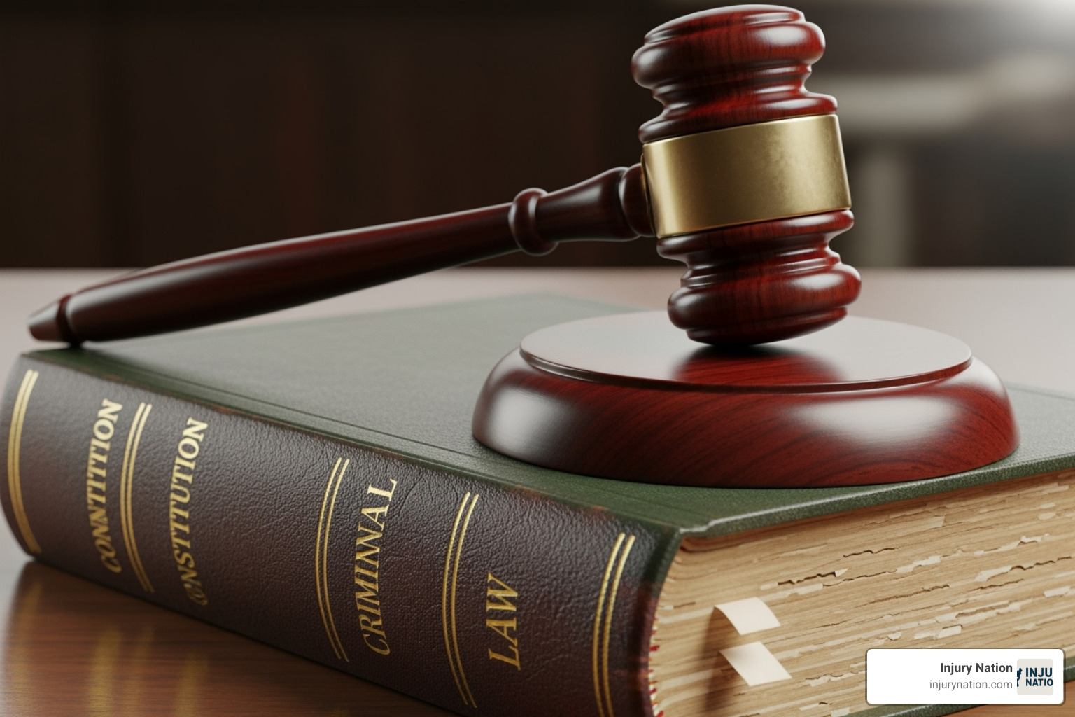 a judge's gavel resting on a law book - wrongful death law suit