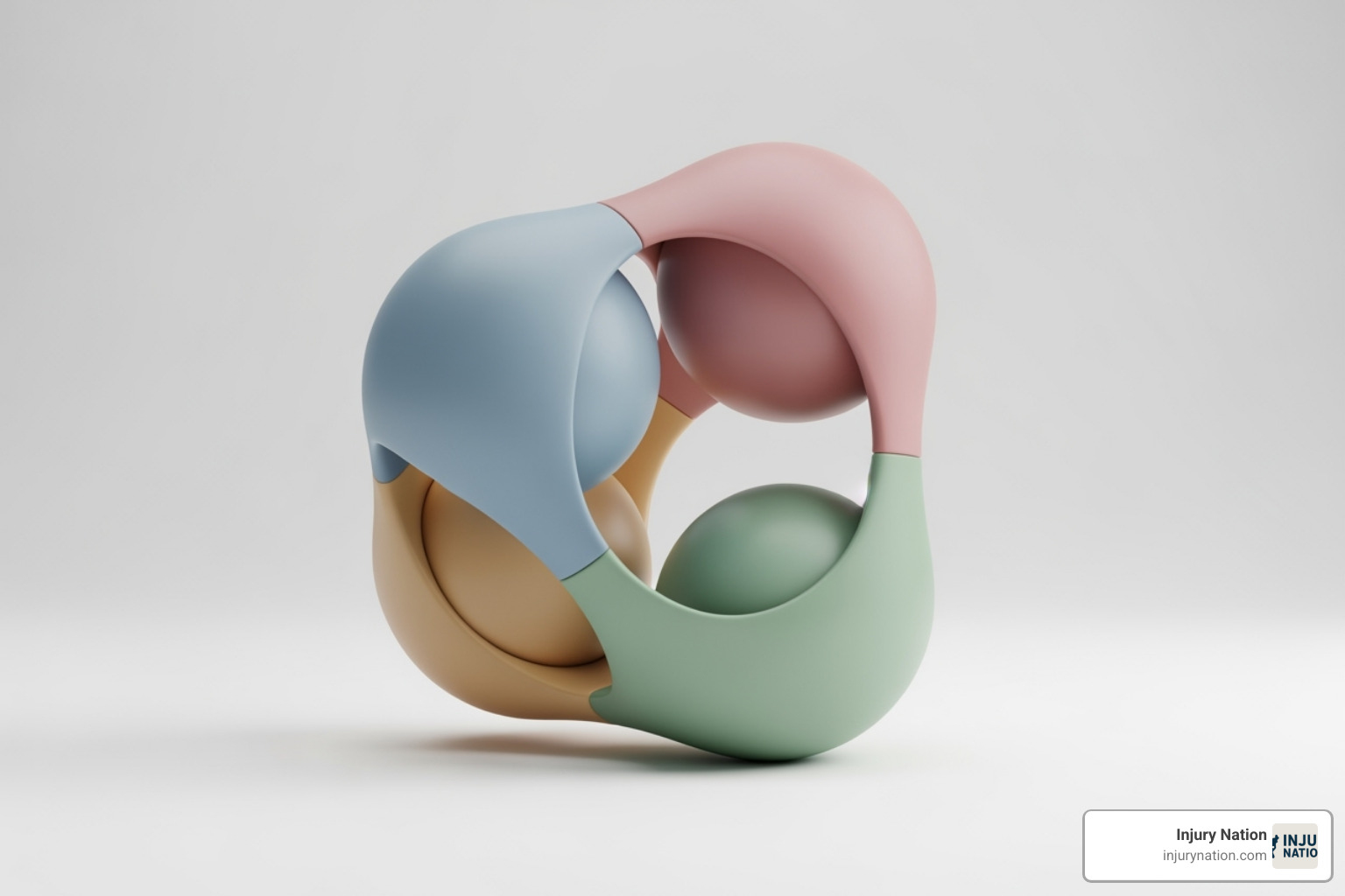 a diagram showing four interconnected circles labeled Duty, Breach, Causation, and Damages - wrongful death law suit