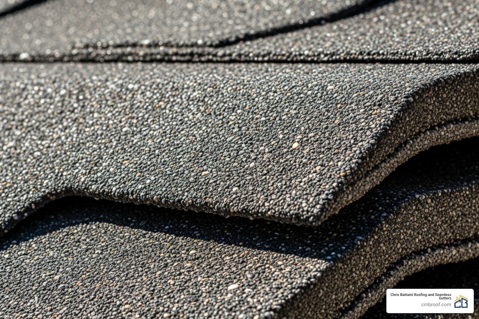 close-up on the texture and layers of a Duration® shingle - owens corning shingles