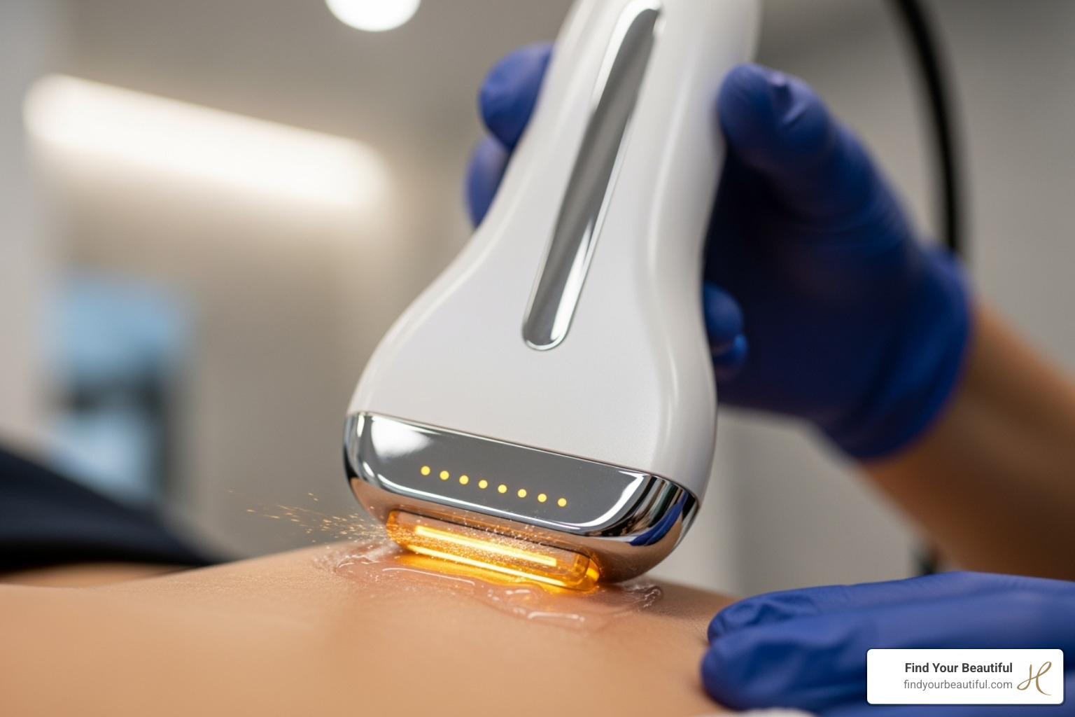 non-invasive skin tightening device in use - loose skin after weight loss non-invasive skin tightening device in use - loose skin after weight loss