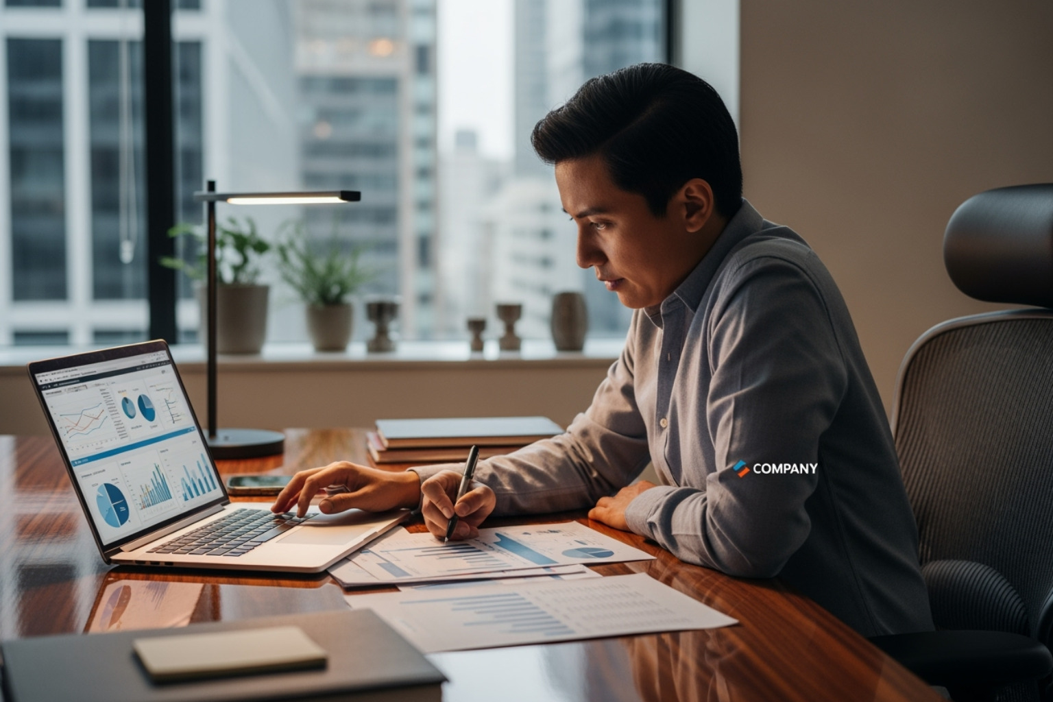 founder reviewing financial projections - what must an entrepreneur assume when starting a business?