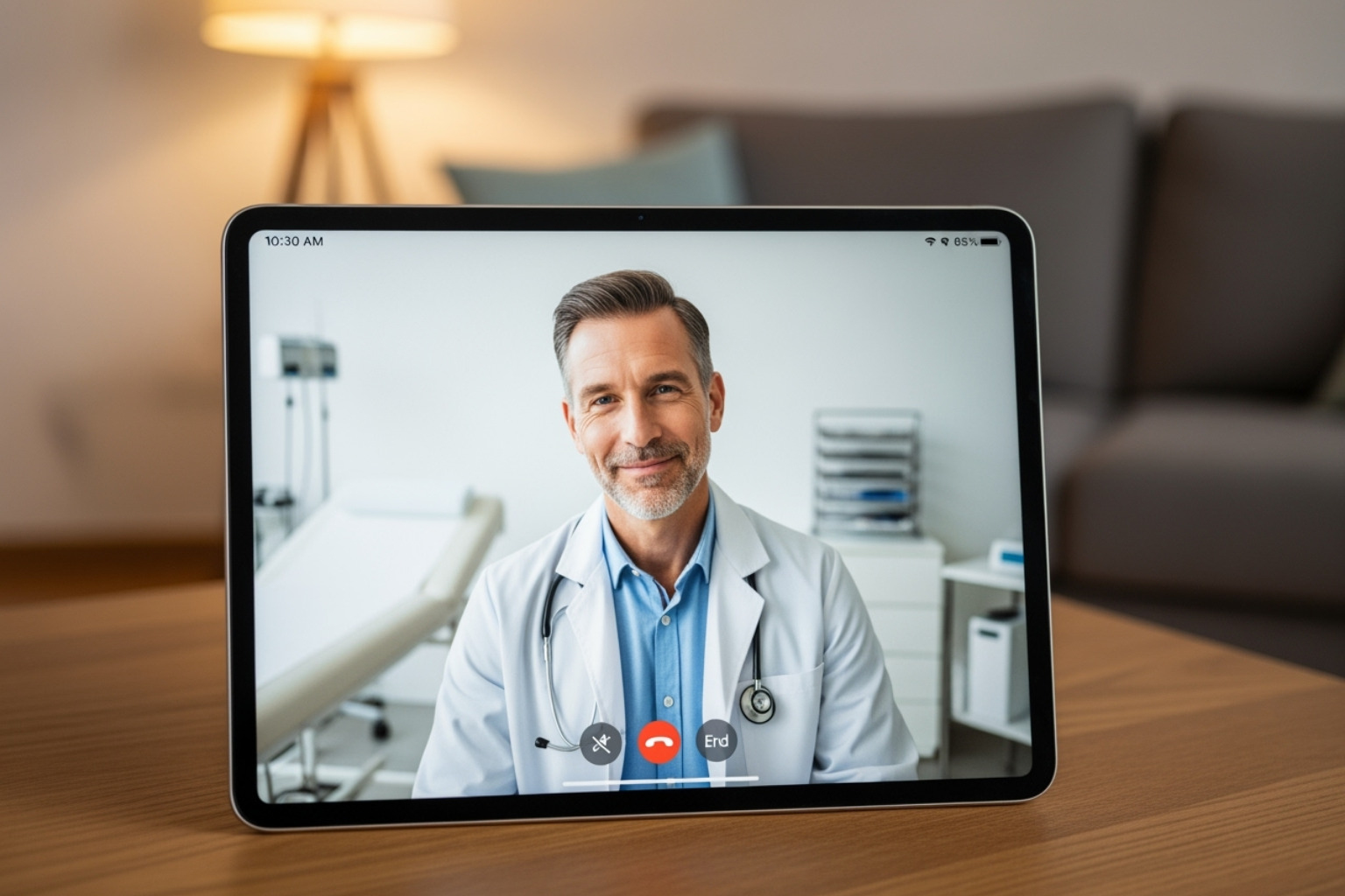telehealth consultation on a tablet - latest jobs news by newsarena.tech