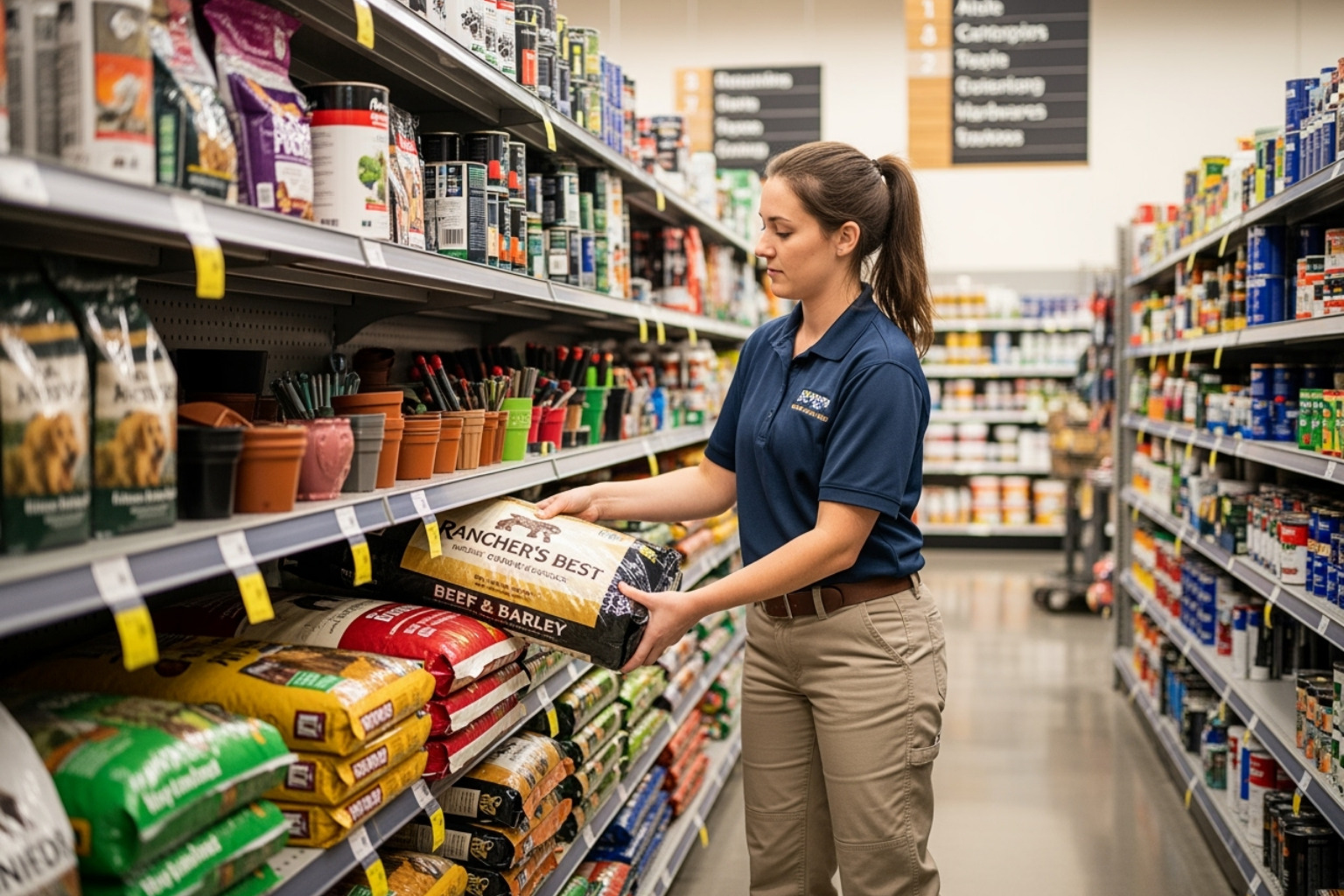 sales associate stocking shelves - tractor supply sales associate job description