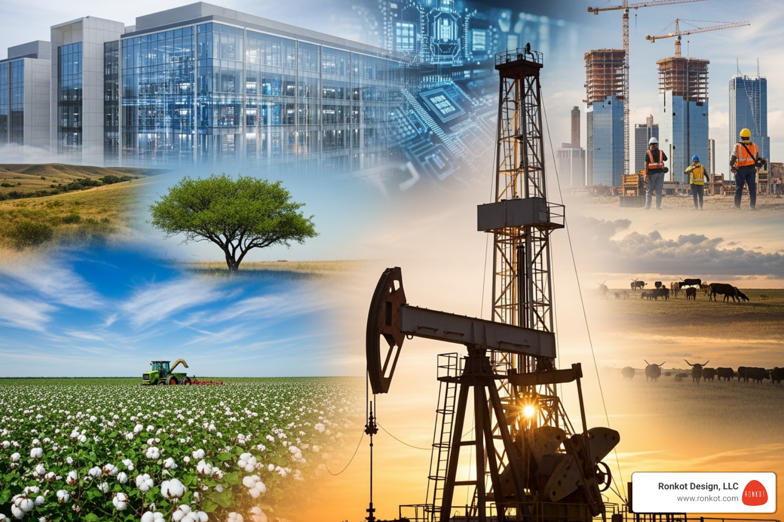 Texas industries collage - Texas digital marketing agency Texas industries collage - Texas digital marketing agency