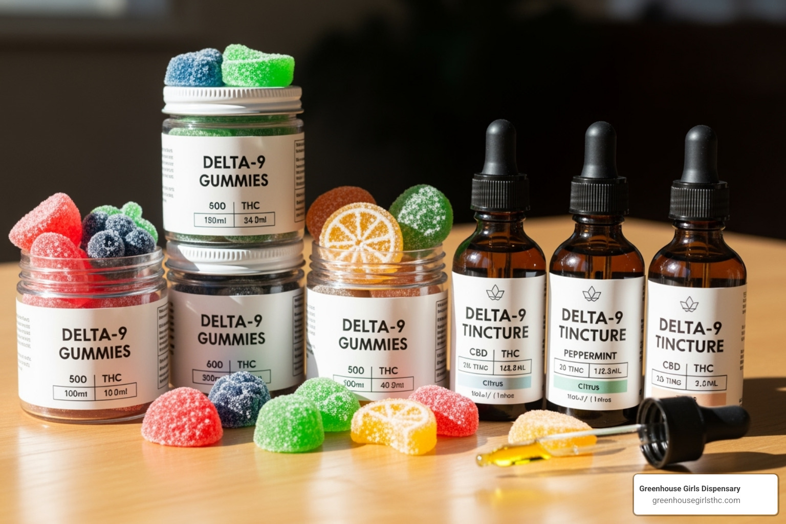 Delta-9 gummies and tinctures - delta 9 for beginners