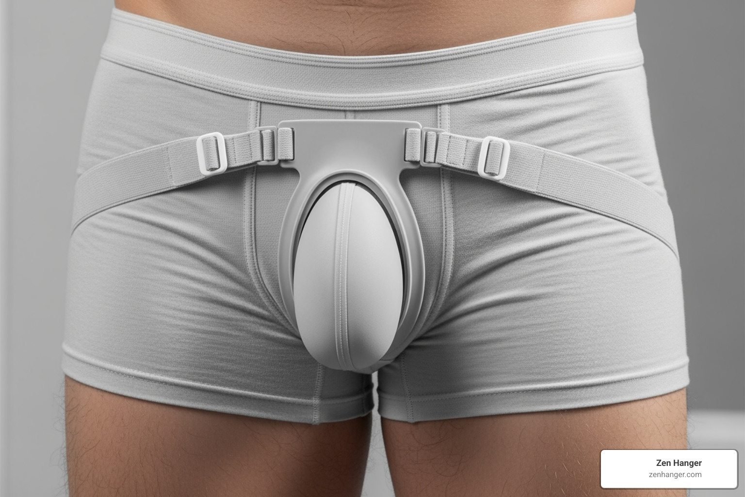 discreet penis extender device in use - increase girth naturally