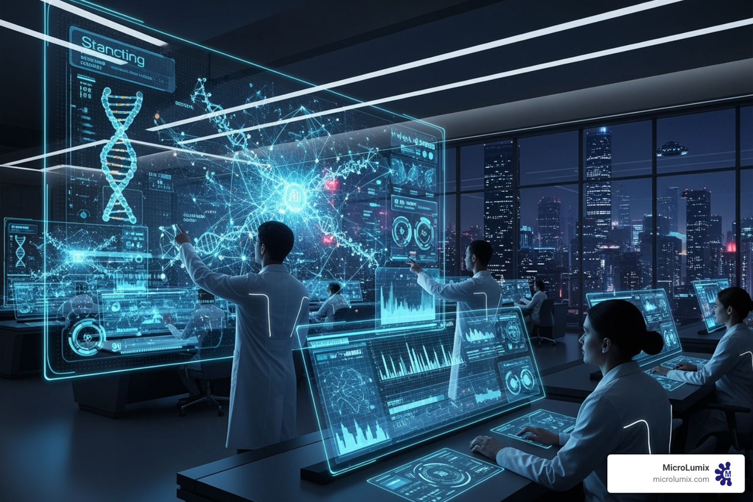 futuristic hospital command center using AI to predict patient safety risks - hospital safety technology futuristic hospital command center using AI to predict patient safety risks - hospital safety technology