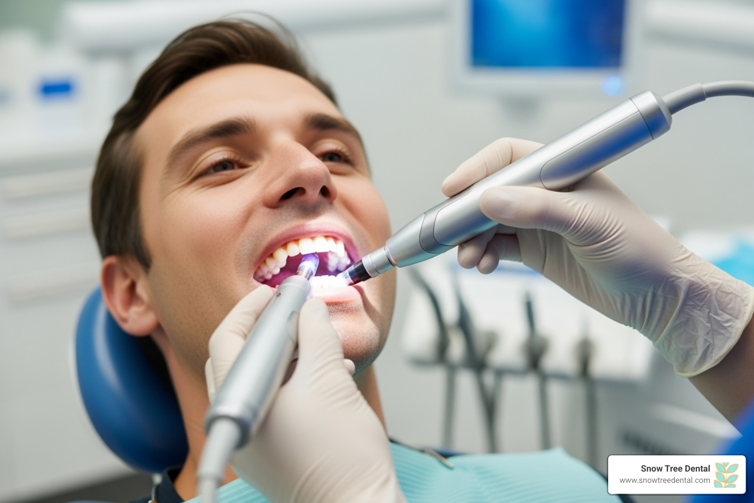 intraoral scanner being used on a patient - modern advances in dental technology intraoral scanner being used on a patient - modern advances in dental technology