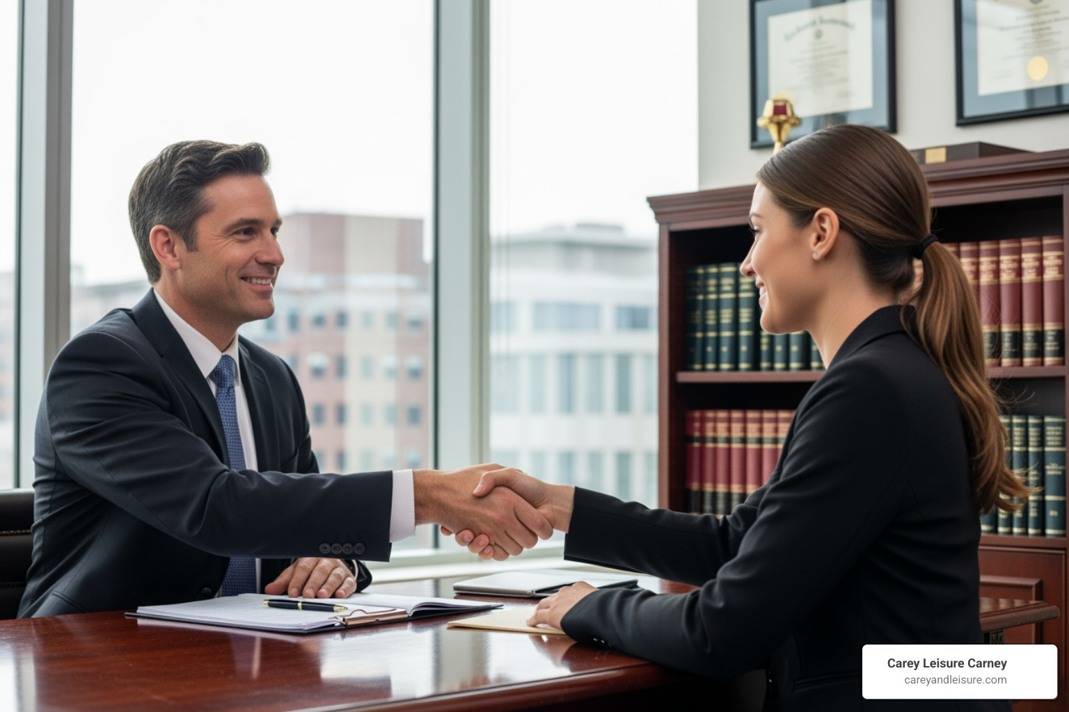 of a handshake between a client and an attorney - lawyers for wrongful death of a handshake between a client and an attorney - lawyers for wrongful death