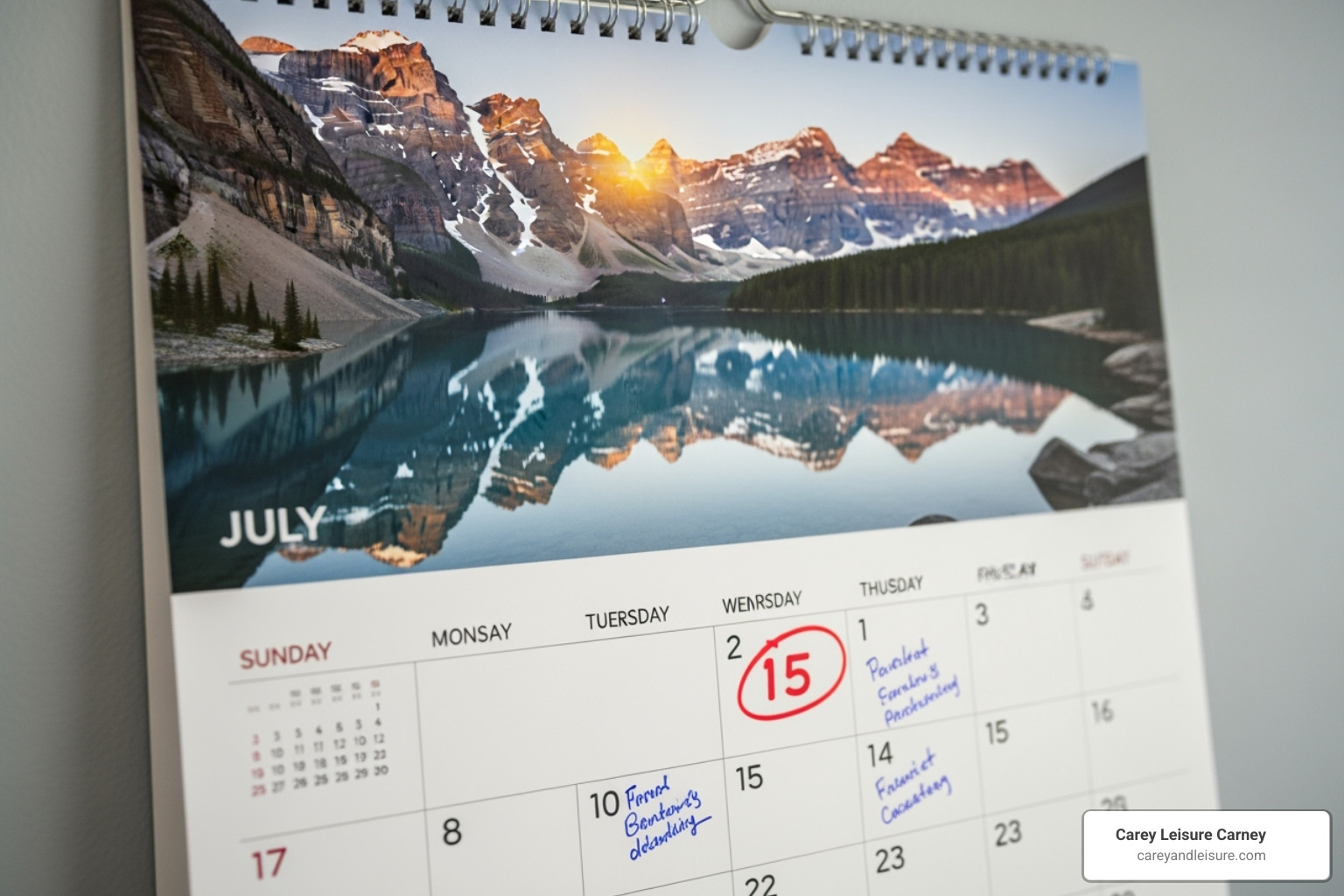 Calendar with date circled - TBI legal rights Calendar with date circled - TBI legal rights