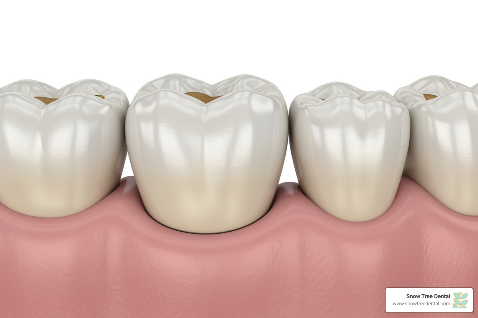 illustrating how a dental bridge fits between two teeth - Dental bridge Houston illustrating how a dental bridge fits between two teeth - Dental bridge Houston