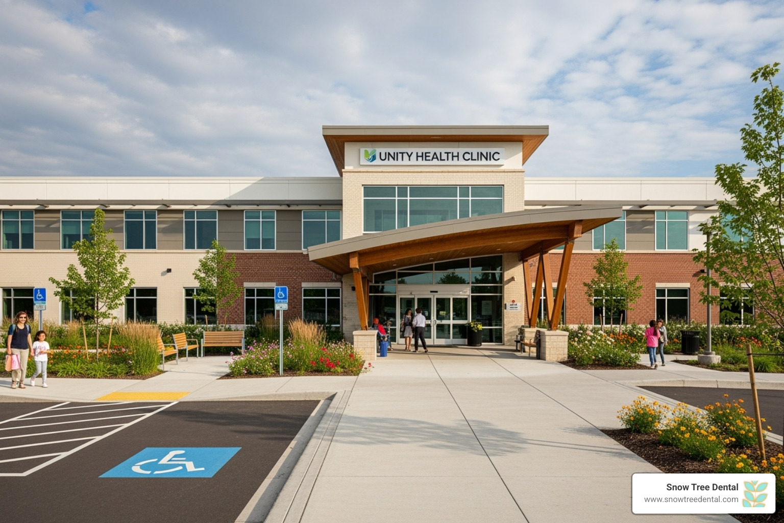 Community health clinic exterior - dental care without insurance Community health clinic exterior - dental care without insurance