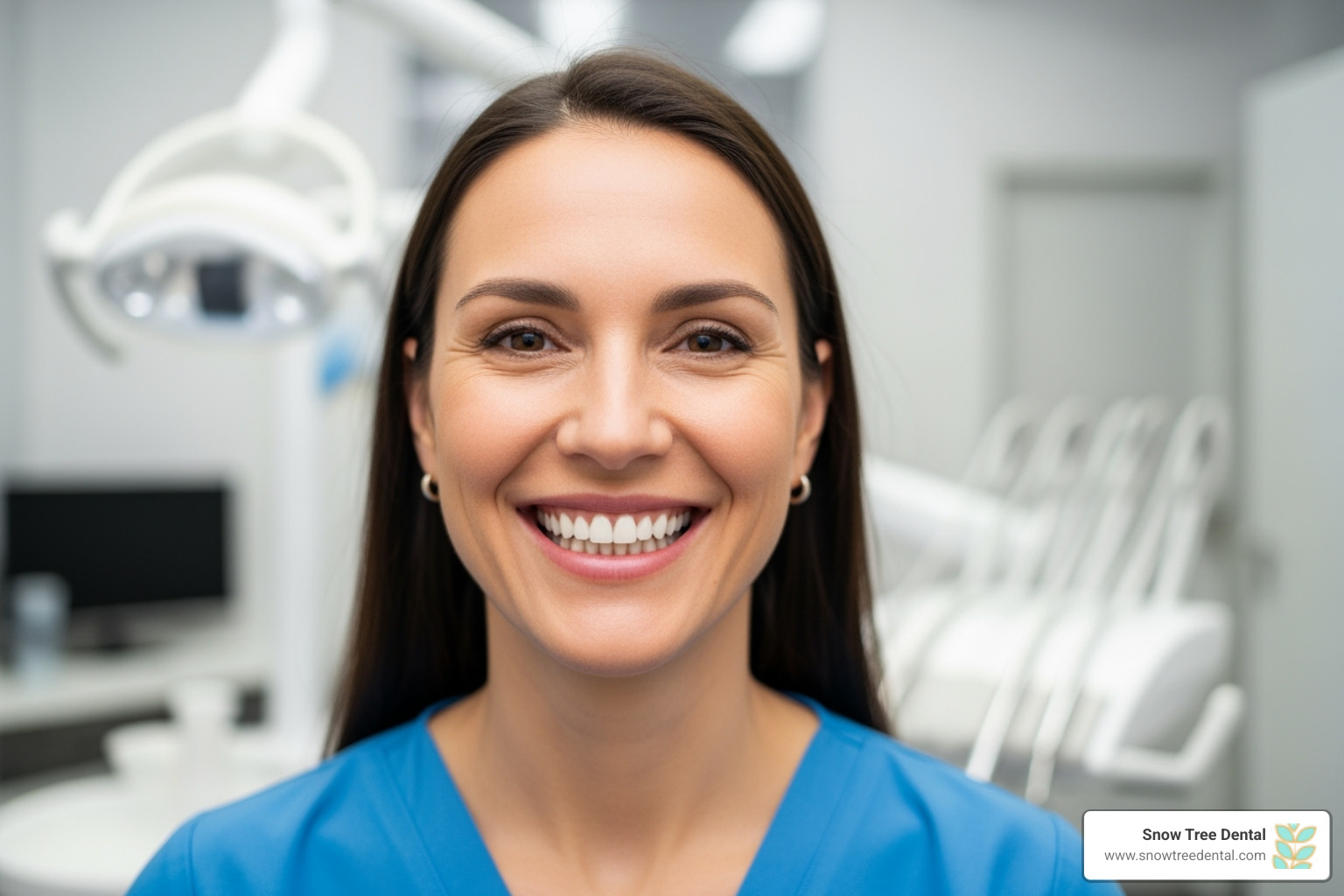happy patient smiling after chipped tooth repair - Chipped tooth repair happy patient smiling after chipped tooth repair - Chipped tooth repair