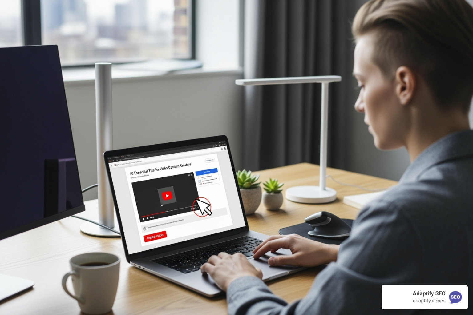 Creator embedding their YouTube video into a high-quality blog post - youtube backlink generator is safe