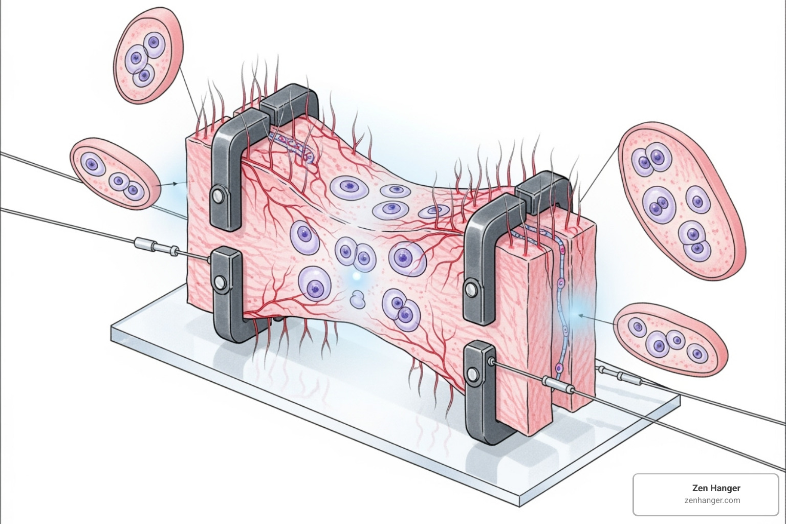 Illustration of the principle of tissue traction - How long for results