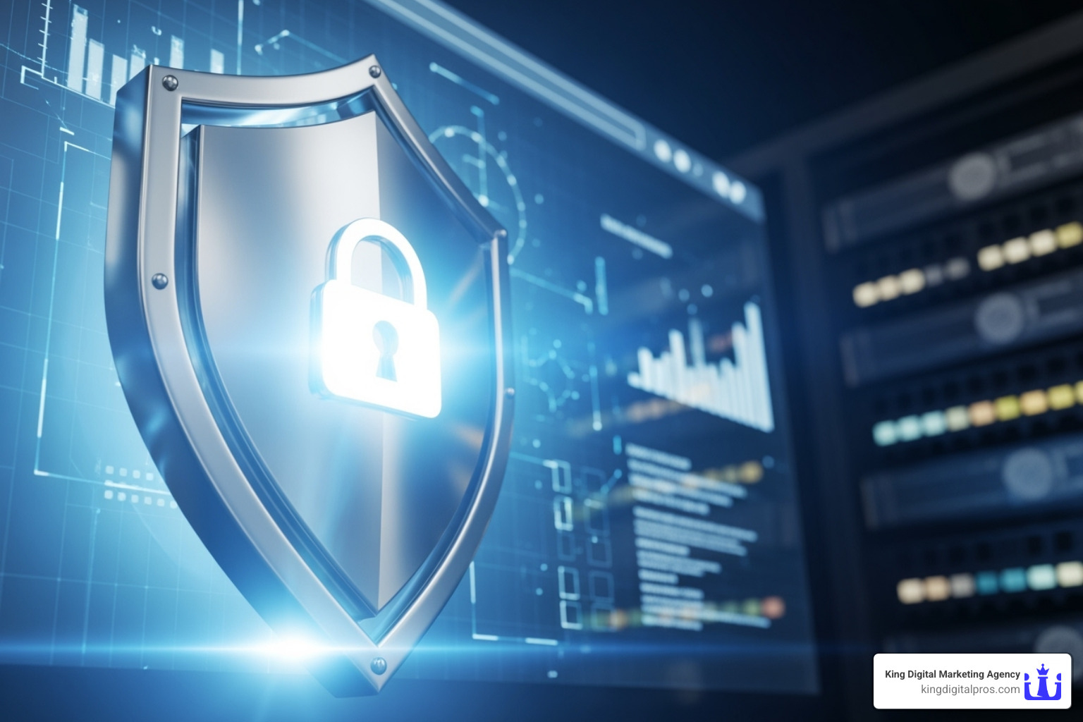 Security shield protecting a website - what does a website manager change for a maintenance
