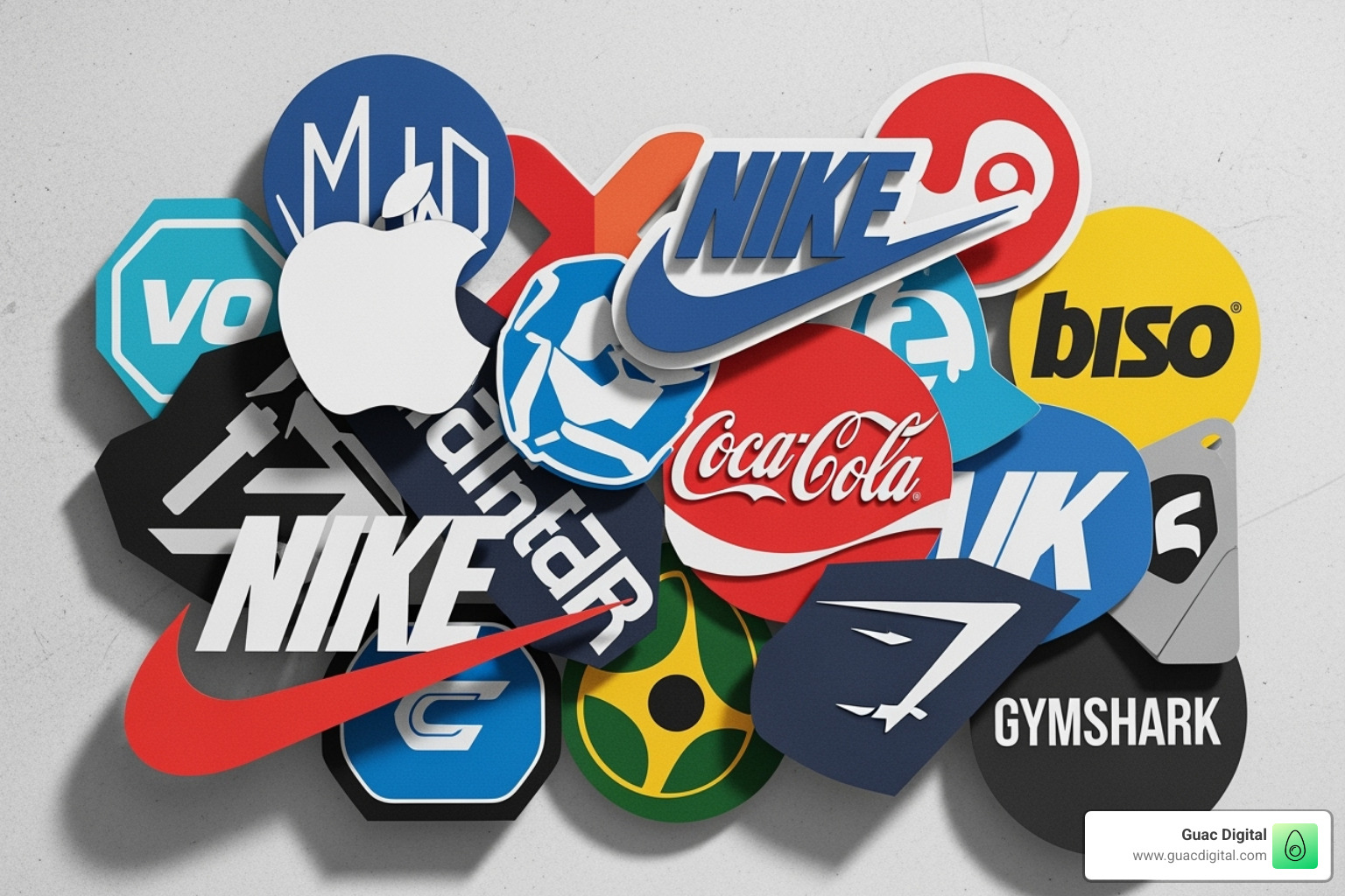 Collage of brand logos known for great marketing - Holistic digital marketing
