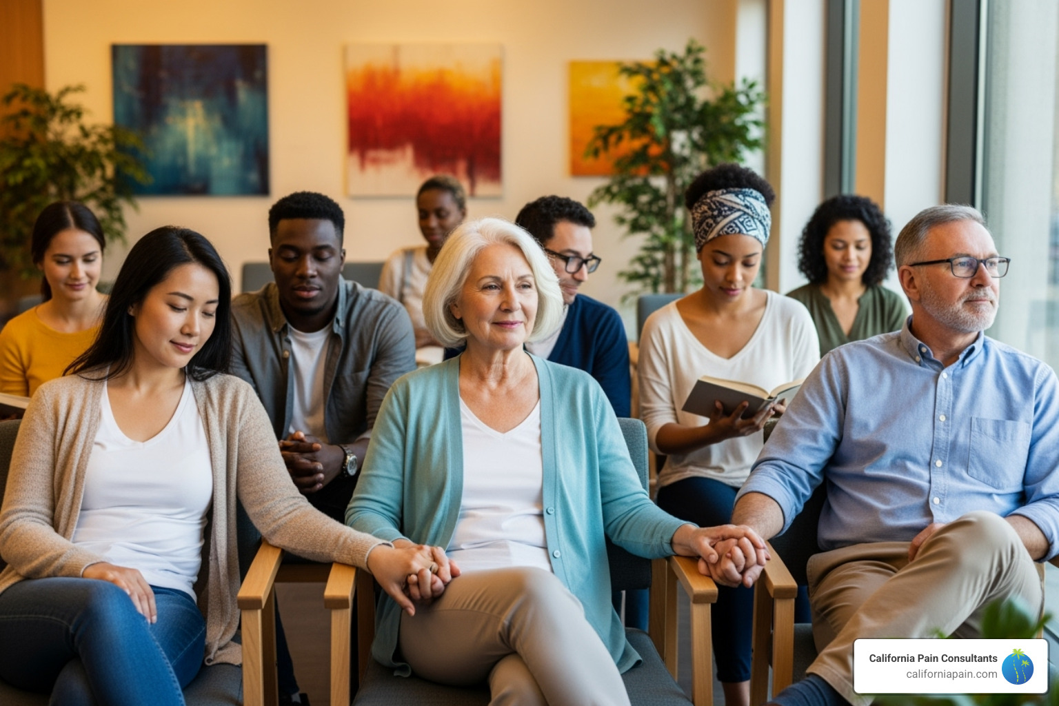 diverse group of patients finding relief - Compassionate pain management