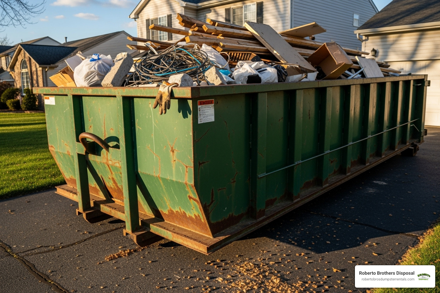 20-yard dumpster - Scrap metal removal 20-yard dumpster - Scrap metal removal