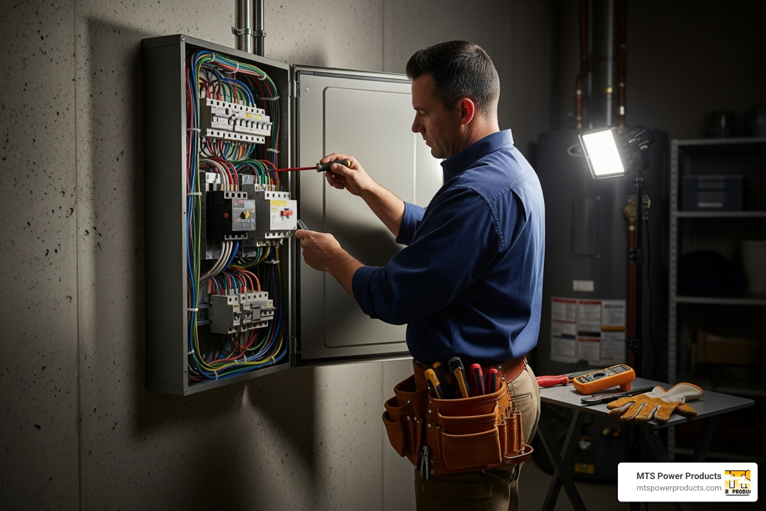 Electrician installing an ATS in a residential setting - what is an automatic transfer switch