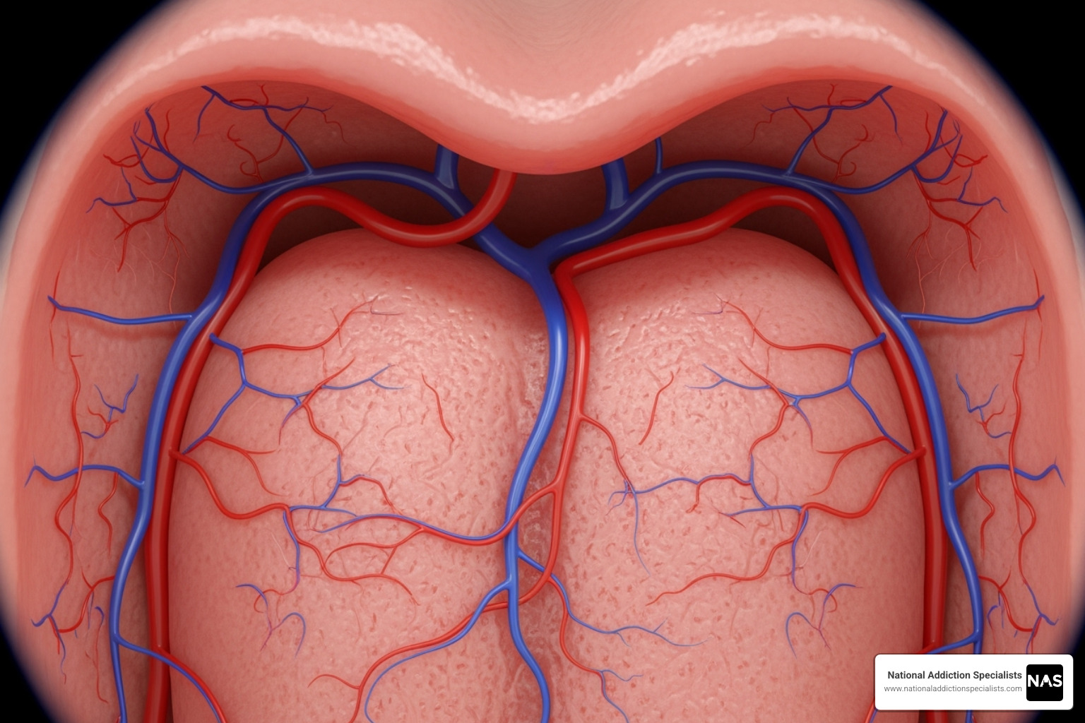 oral cavity capillaries - sublingual oral cavity capillaries - sublingual
