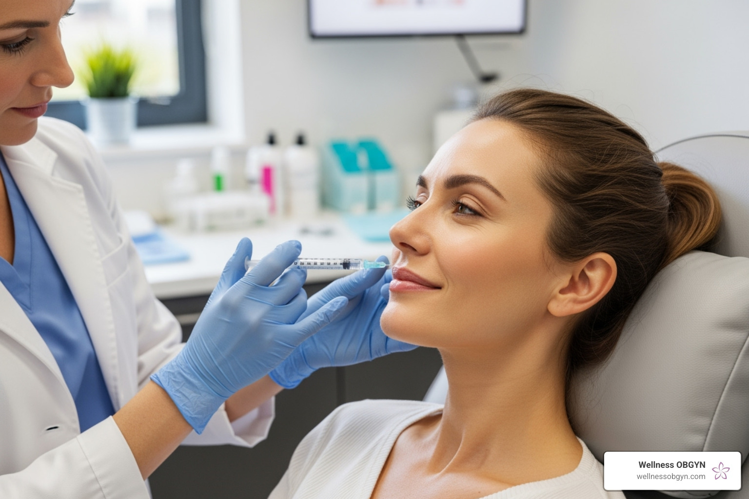patient looking relaxed during a Juvederm injection - juvederm consultation cost patient looking relaxed during a Juvederm injection - juvederm consultation cost