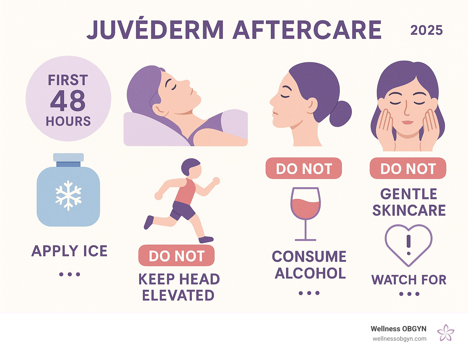 Juvederm Aftercare: 48-Hour Crucial Tips | Wellness OBGYN