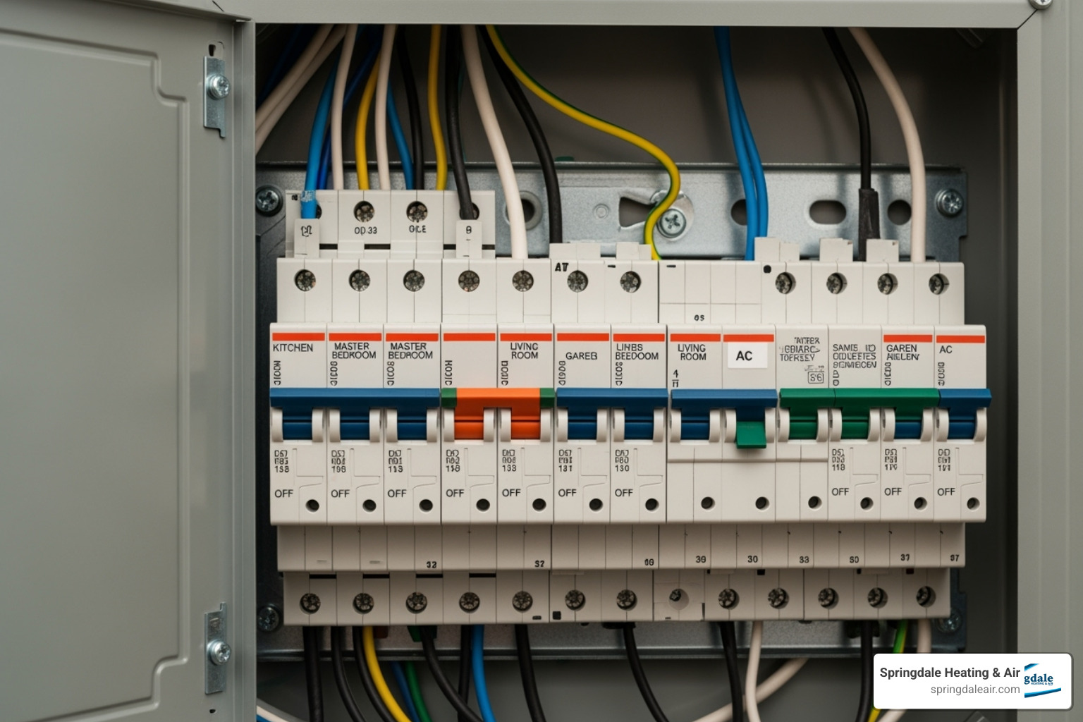 a home circuit breaker panel - emergency heating system repair a home circuit breaker panel - emergency heating system repair