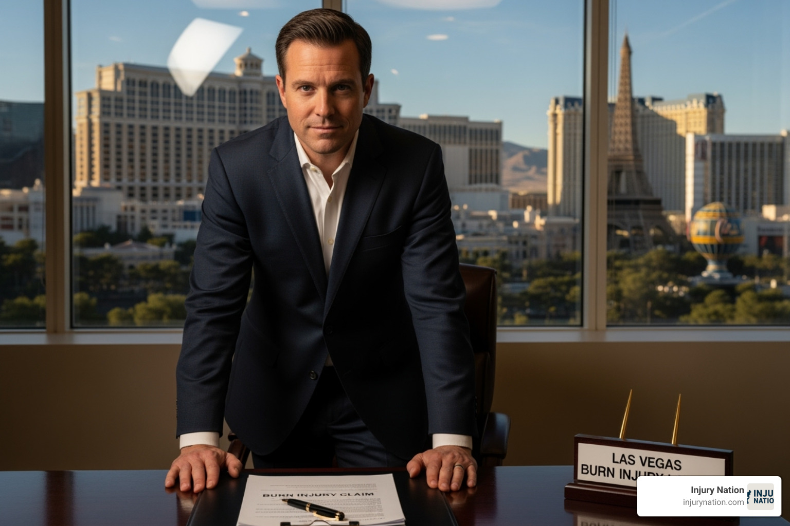 Image illustrating the layers of skin affected by different burn degrees - las vegas burn injury lawyer