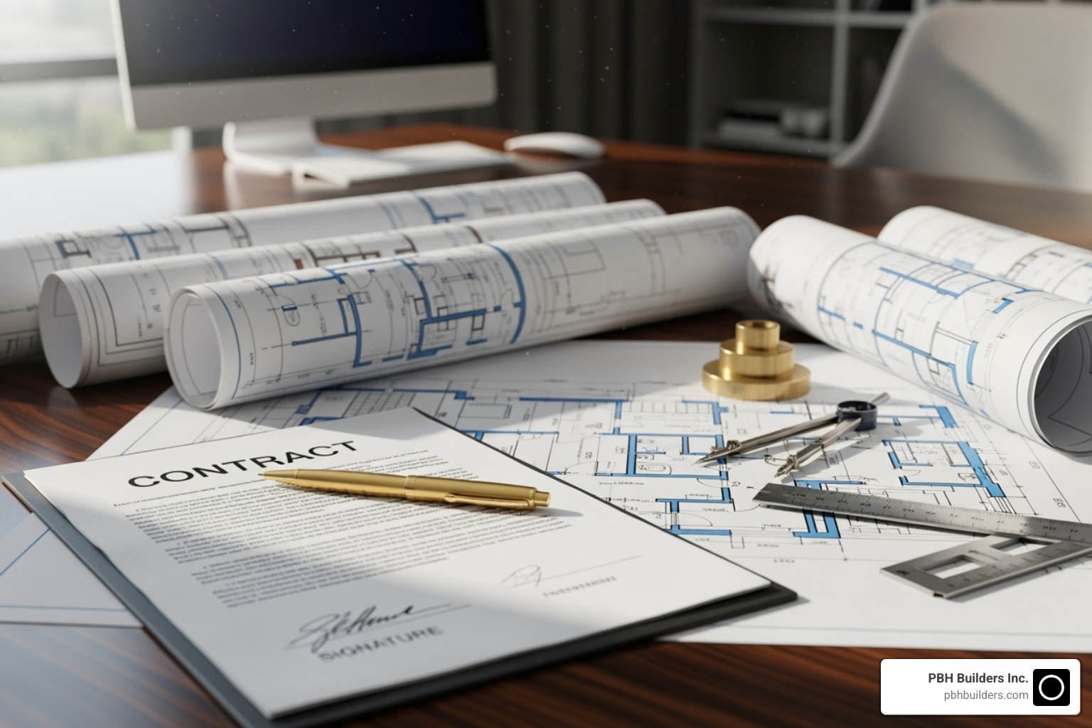 signed contract and blueprints - best general contractors san diego signed contract and blueprints - best general contractors san diego