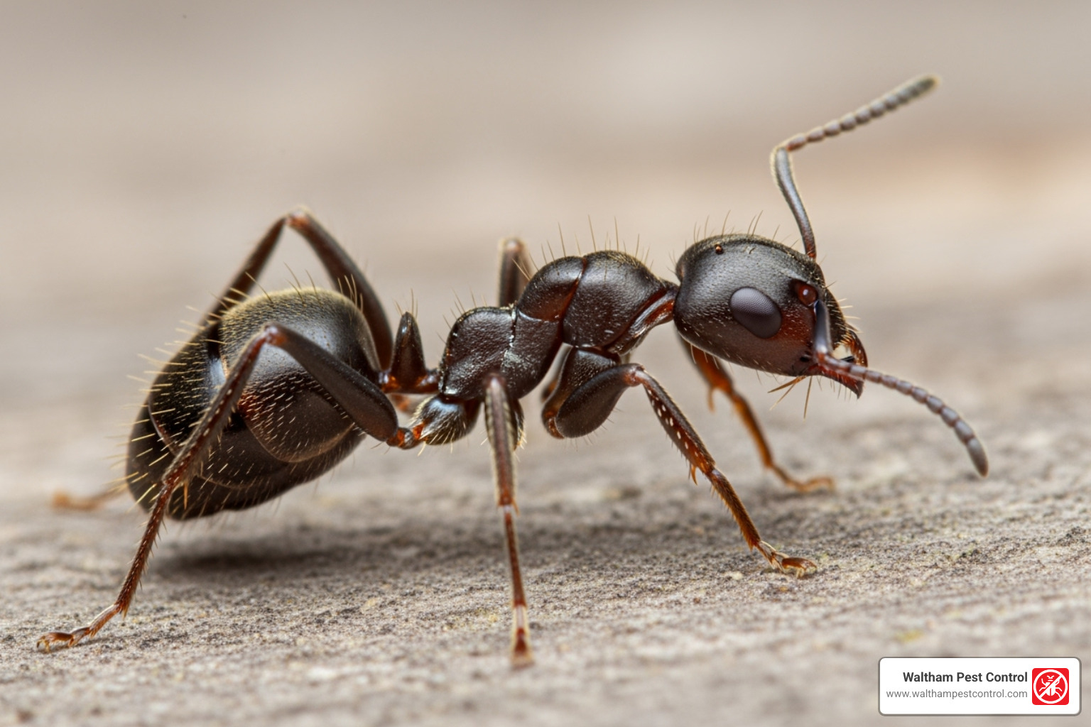 close-up of an odorous house ant - how to control sugar ants in the house