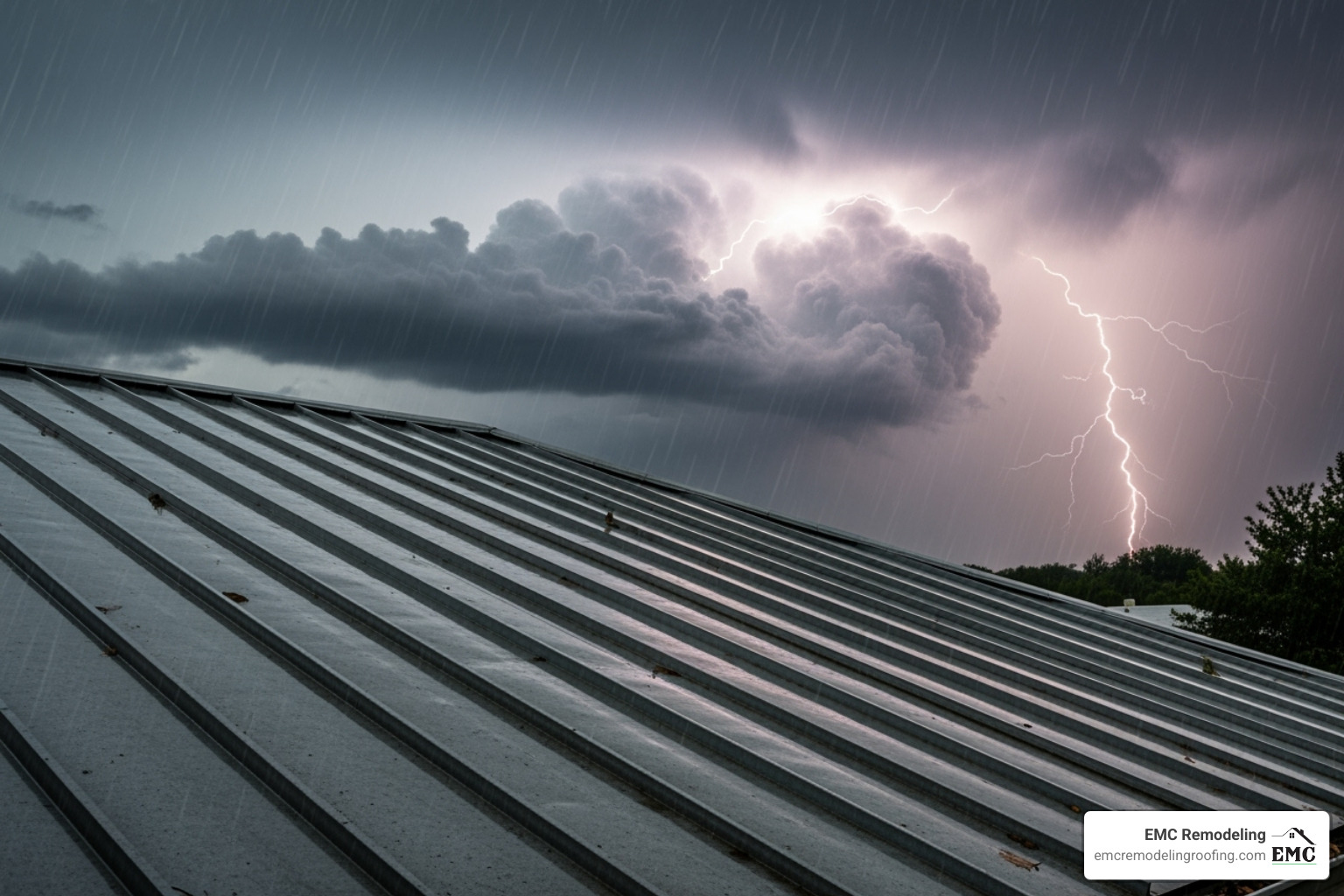 metal roof weathering a texas thunderstorm - metal roofing temple tx