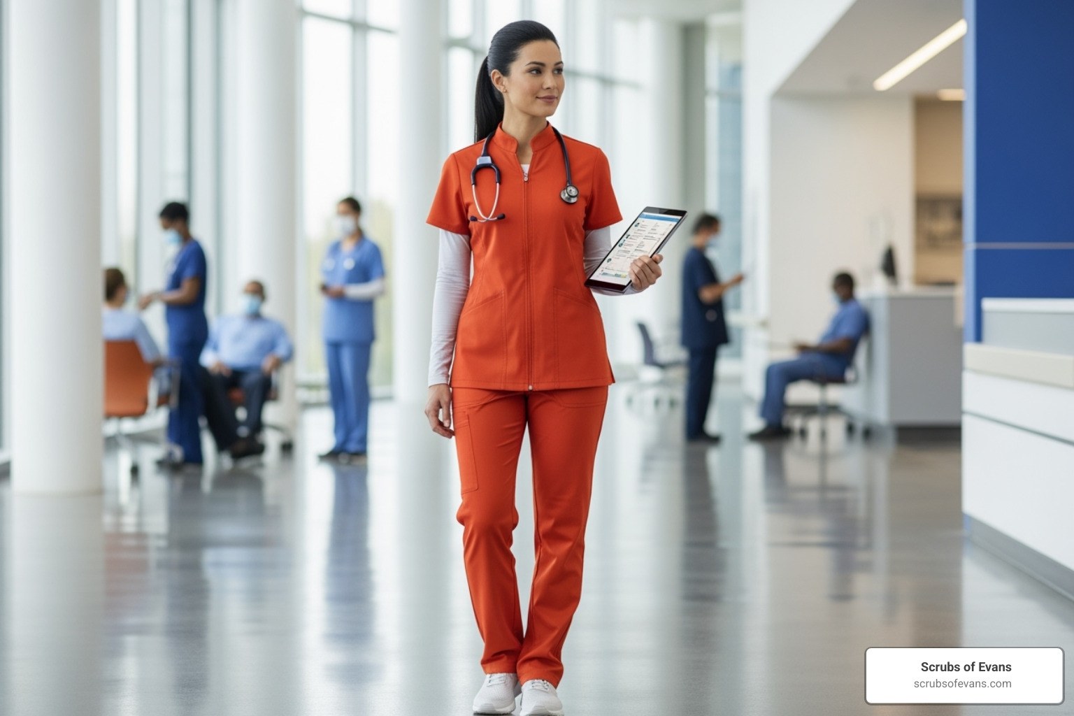 Healing Hands 360 Sandy Mandarin Collar Scrub Top - Best Healing Hands Tops Healing hands 360 sandy mandarin collar scrub top - best healing hands tops