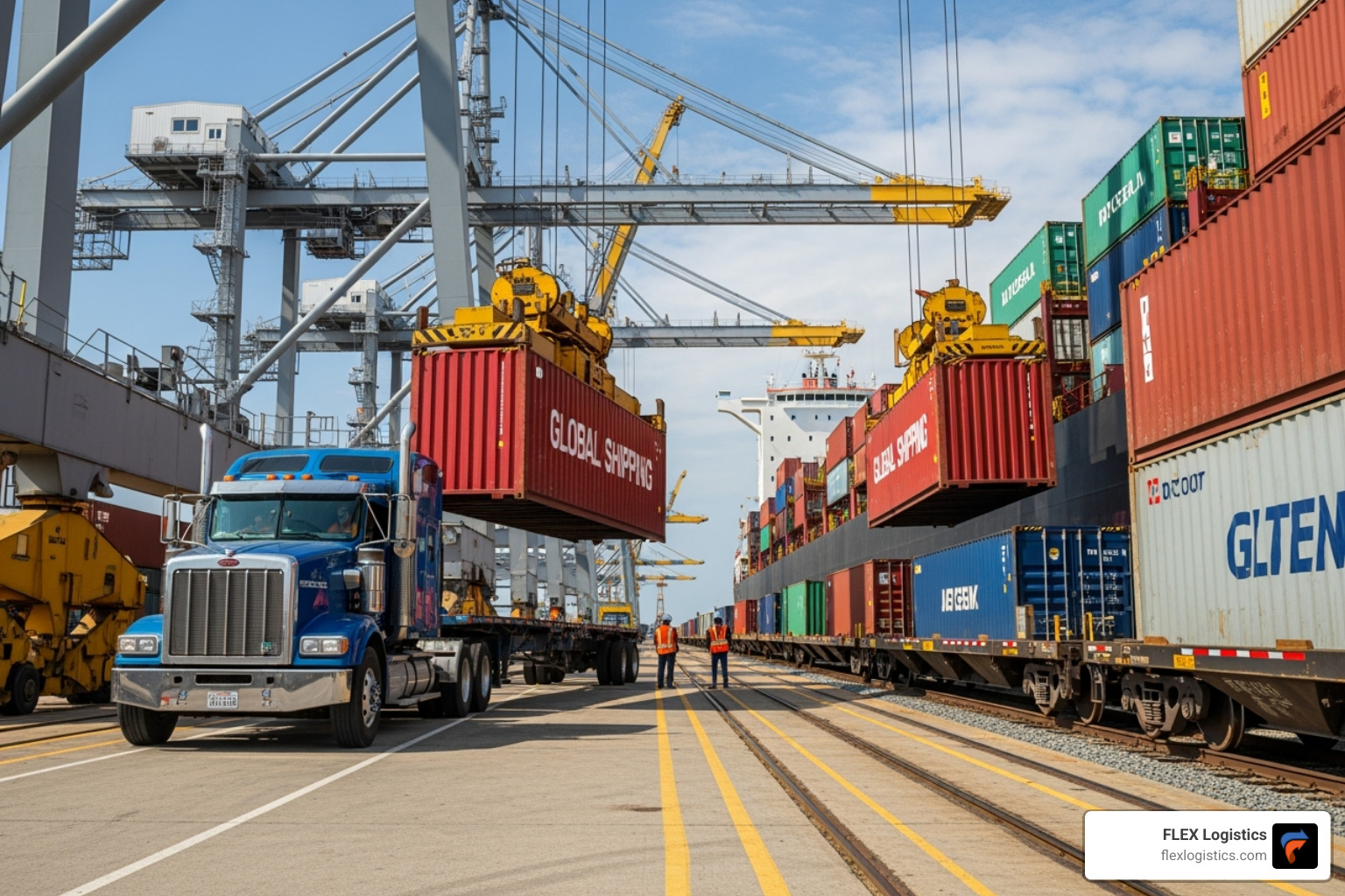 intermodal shipping process - The Pros and Cons of Different Freight Transportation Modes