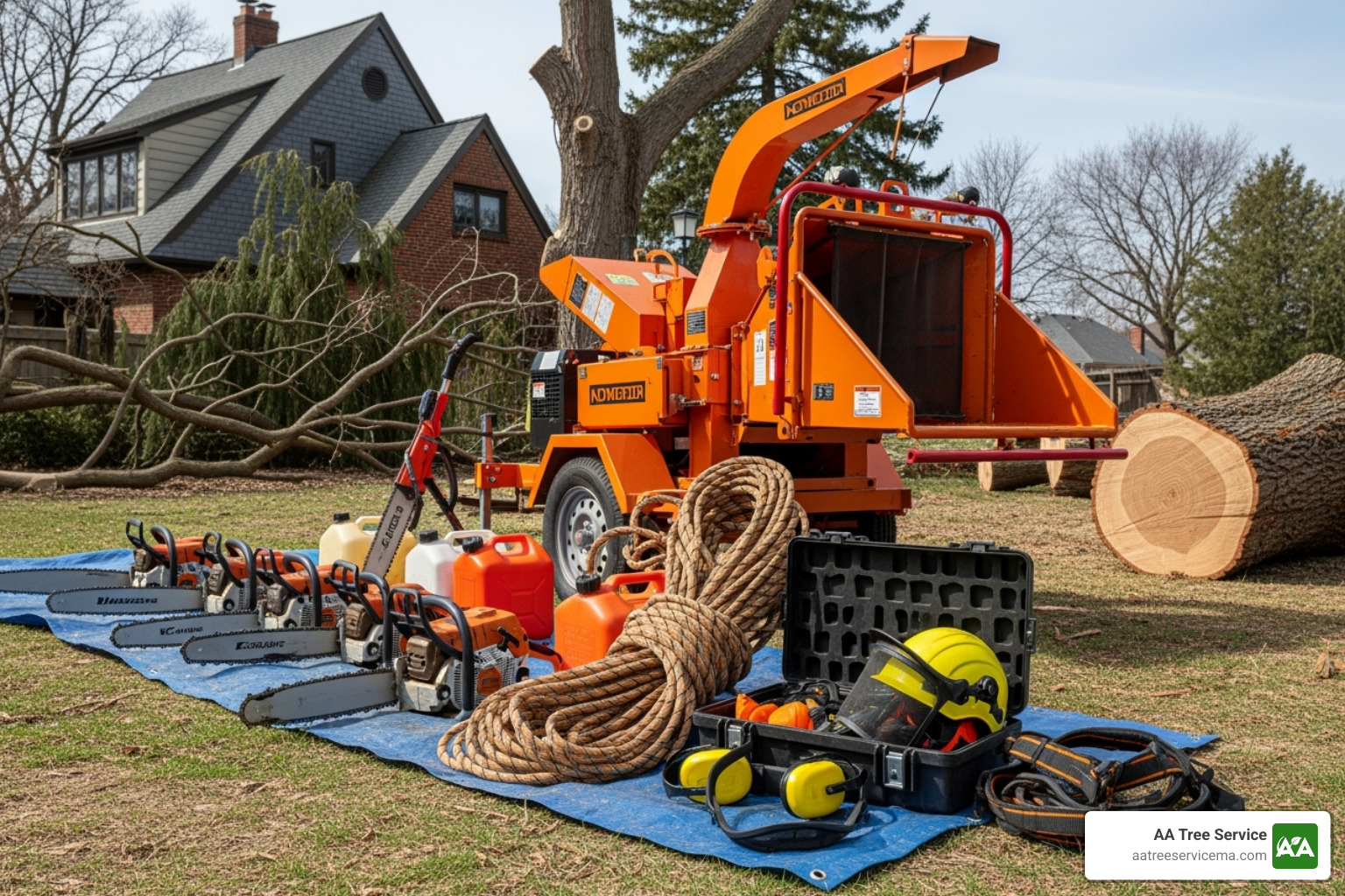 tree service crew - local medford tree removal service
