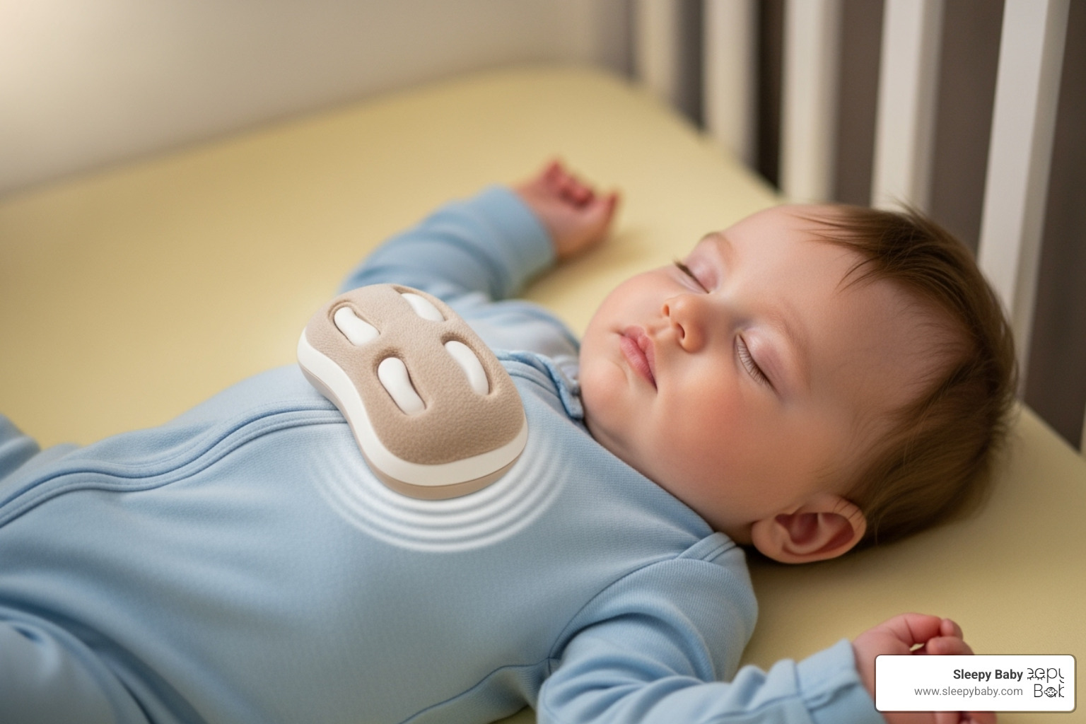 rhythmic patting sleep aid on a baby's chest - simethicone side effects