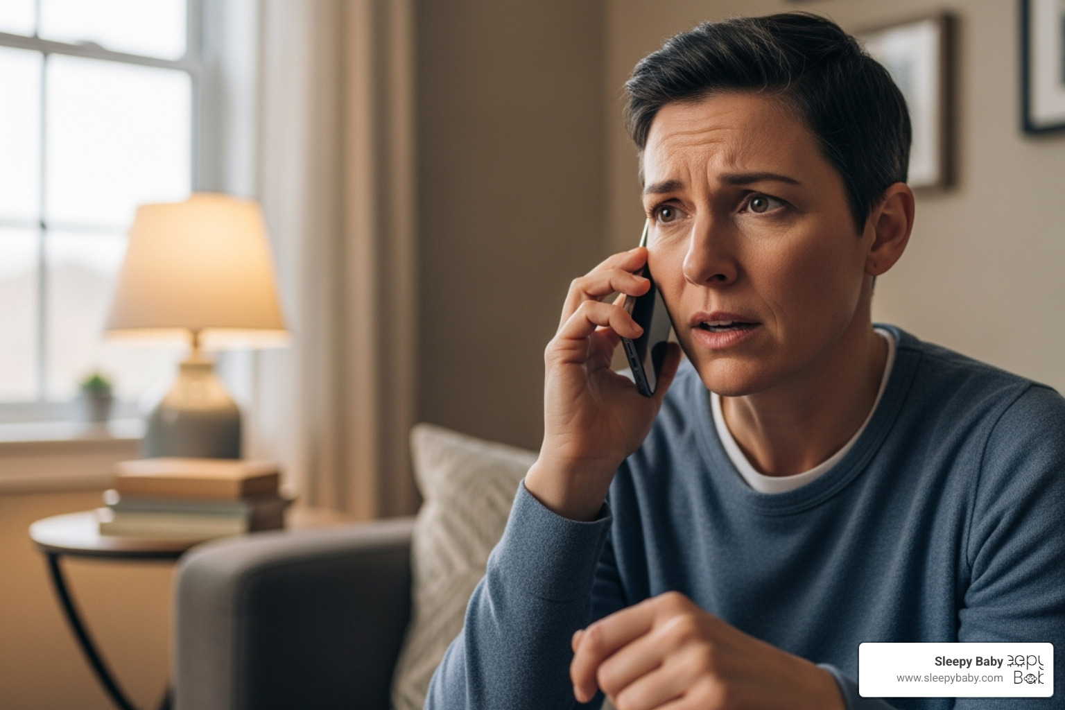 parent on the phone with a healthcare professional - simethicone side effects