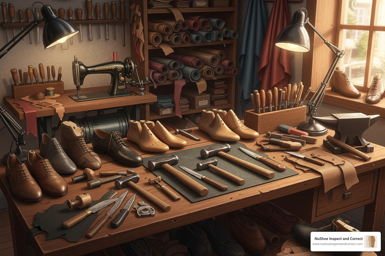 professional cobbler's workshop - Heel repair shoes professional cobbler's workshop - Heel repair shoes