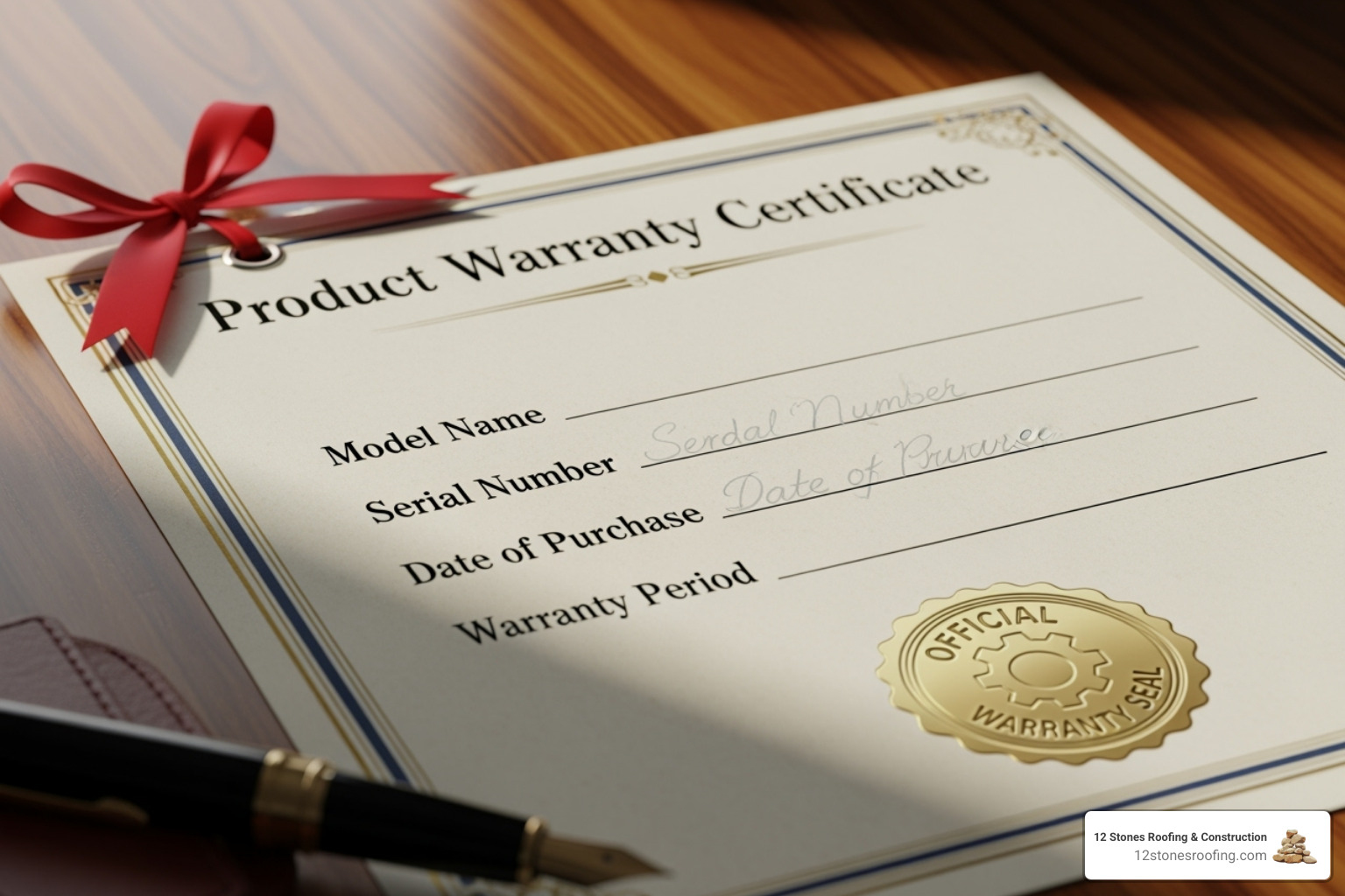 Warranty certificate - commercial roofing pasadena Warranty certificate - commercial roofing pasadena
