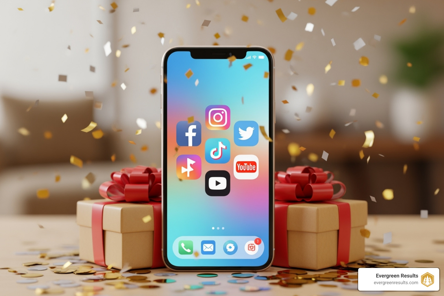 social media giveaway graphic - marketing ideas for health and wellness