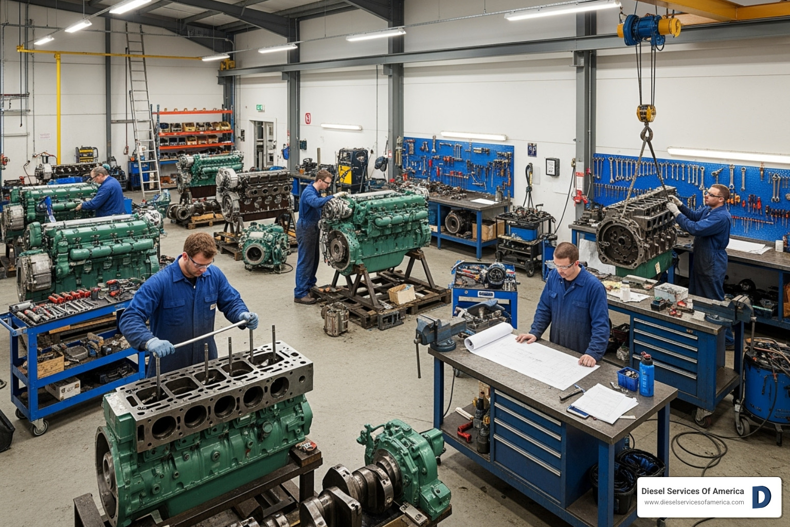 marine engine workshop - marine rebuild specialists